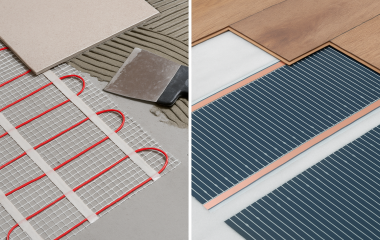 Тепла підлога під плитку і ламінат — монтаж та поради