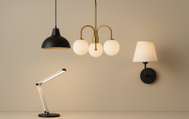 Світильники для дому — вибір, типи, монтаж | Lina