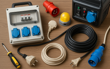 Електрика на дачі: переносні щити, підключення генератора, сезонне консервування