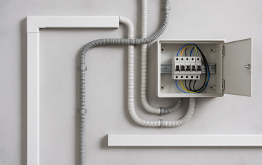 Кабель-канали, гофра і труби — безпечний монтаж проводки