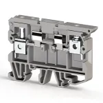 Клема Klemsan ASK 2 S під запобіжник 6 мм сіра