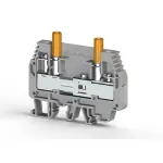 Клема Klemsan WGO 3 вимірювальна 2 тест. роз'єми 6 мм сіра