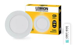 Світильник світлодіодний L-PR-1841 18Вт вбудований 4100K, Lebron
