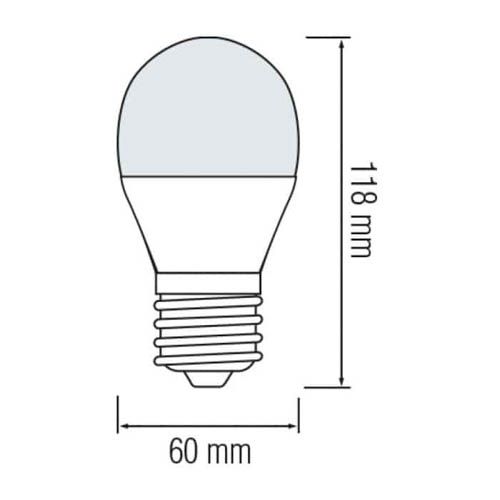 Лампа А60 SMD LED 15W 4200K E27 1400Lm PREMIER-15, Horoz