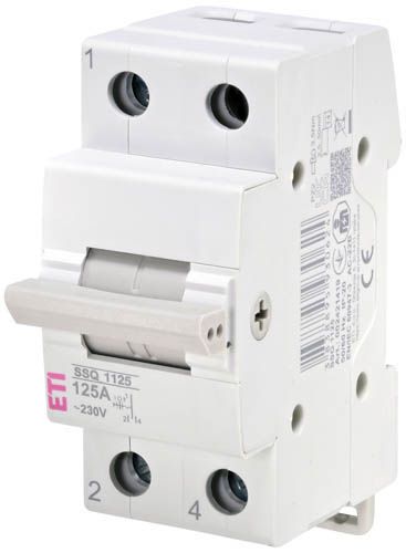 Перемикач навантаження SSQ 1125 I-0-II 125A 1p, ETI
