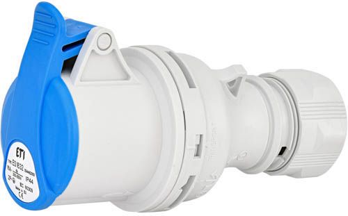 Розетка кабельна ES-1632  IP44 (16A, 230V, 2P+PE), ETI 