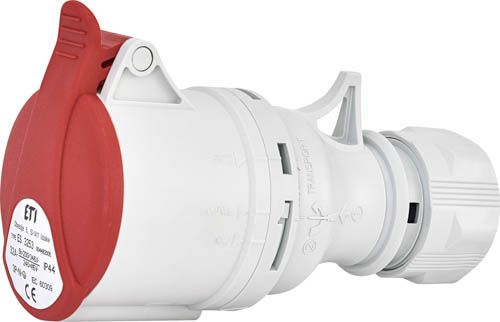 Розетка кабельна ES 3253 IP44 (32A, 400V, 3P+N+PE), ETI 