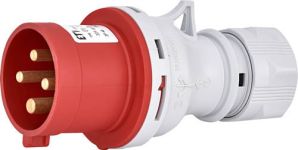 Вилка кабельна EV-3243  IP44 (32A, 400V, 3P+PE), ETI 