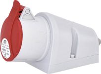 Розетка настінна EZ-1653  IP44 (16A, 400V, 3P+N+PE), ETI 