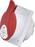 Розетка вбудована EE-3253  IP54 (32A, 400V, 3P+N+PE), ETI 
