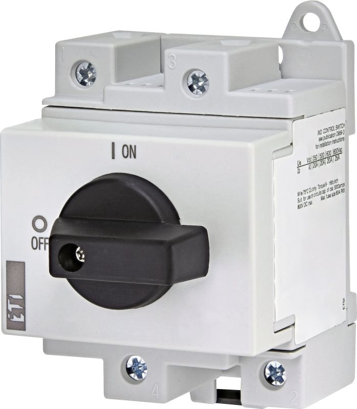 Вимикач навантаження LS 25 SMA A2 2P 25A 1000V DC, ETI