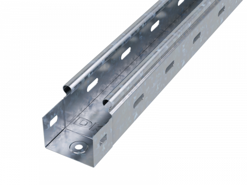 Короб/лоток перфорований 50х50 гарячого цинкування, метод Сендзіміра, довжина 3000 мм