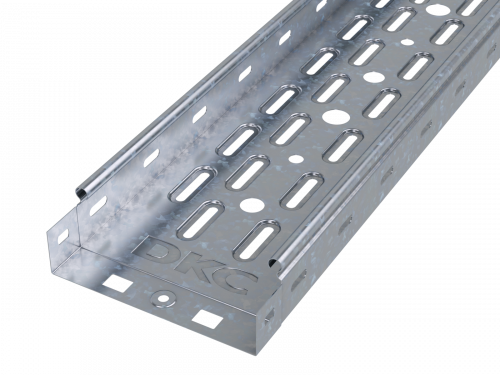 Короб/лоток перфорований 100х50 гарячого цинкування, метод Сендзіміра, довжина 3000 мм