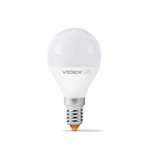Лампа світлодіодна G45e 3.5Вт E14 3000К, Videx