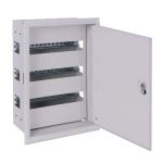 Корпус металевий e.mbox.pro.w.54 IP31 вбудований на 54 модуля