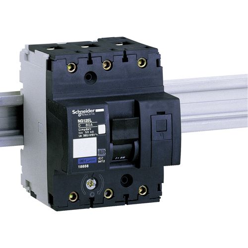 Автоматичний вимикач Schneider Electric NG125L 3П 80A D