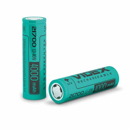 Акумулятор Li-ion 21700 (без захисту) 4000mAh bulk/1шт, Videx