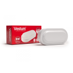 Світильник ЖКГ LED 8W овал 4500K 220V Vestum