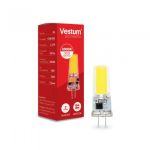 Лампа світлодіодна LED COB Vestum G4 3,5W 3000K 220V