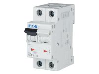 Автоматичний вимикач HL-B10/1N 2p С 10А 6кА, Eaton