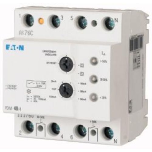 Монітор струму стікання PDIM-100/4 4p 100А 0мА 10кА, Eaton