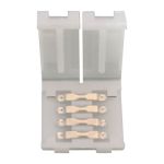 З'єднувач (зажим) L-CLIP для світлодіодних стрічок RGB 10мм (10шт), Lebron