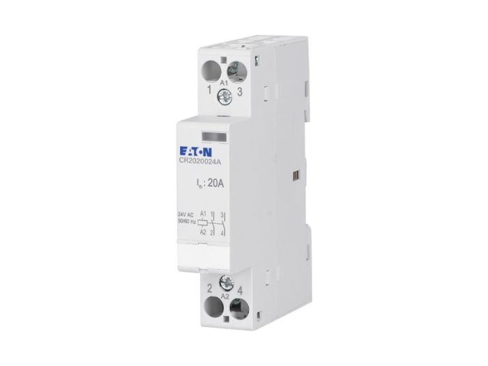 Контактор для проводок 20A 24V AC 2NO Eaton