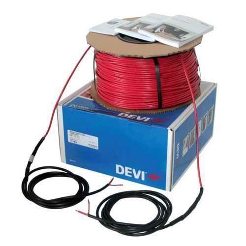 Кабель нагрівальний Devi Devibasic 20S одножильний для систем сніготанення 192м 3855Вт 230В