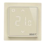Терморегулятор Devi Devireg Smart +5...45 176C електронний Wi-Fi вбудований дротовий датчик 16A 230В слонова кістка