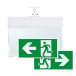 Стікер-стрілка до аварийного світильника ПВХ «праворуч» «ліворуч» до світ. 16-96-32, Lebron