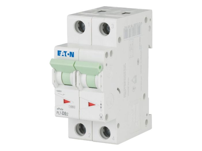Автоматичний вимикач PL7-D8/2 2p D 8А 10кА, Eaton