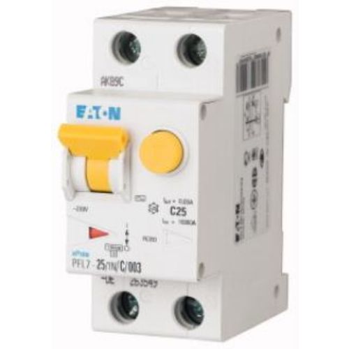 Диференційний автоматичний вимикач FRBMM-B25/1N/03 2р B 10кА AC, Eaton