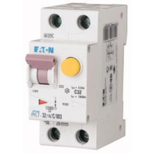 Диференційний автоматичний вимикач FRBMM-B32/1N/03 2р B 10кА AC, Eaton