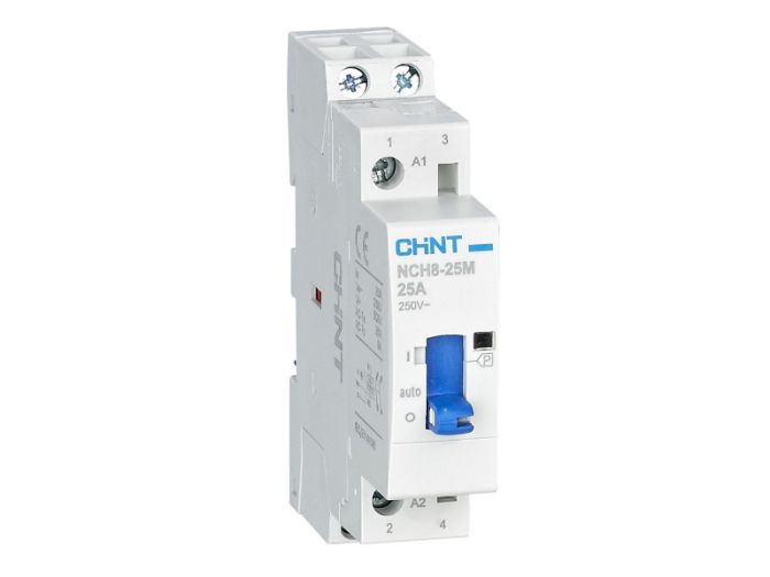 Контактор модульний з ручне управління. NCH8-20M/20 AC220-240V, Chint