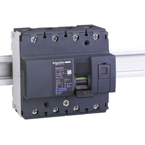 Автоматичний вимикач Schneider Electric NG125H 80А 4P C  (18740)