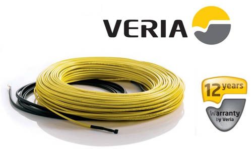 Кабель нагрівальний Veria Flexicable 20 двожильний для систем опалення 10м кв. 80м 1700Вт 230В