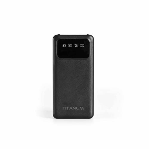 Повербанк 30000mAh OL03 Black, TITANUM
