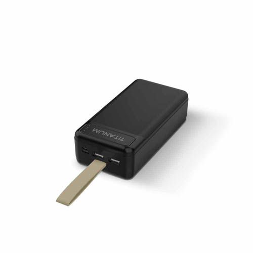 Повербанк 914 Black 30000mAh, TITANUM