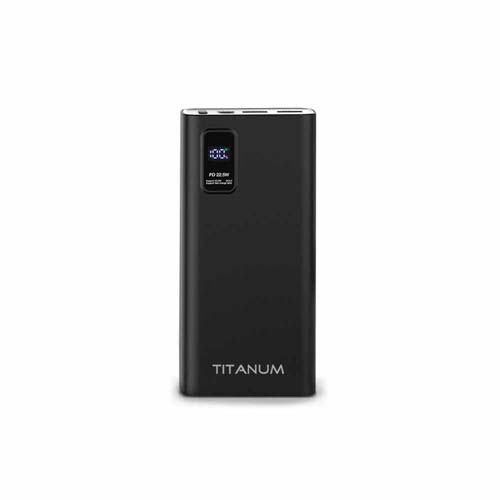 Повербанк 727S 20000mAh 22.5W Black, TITANUM