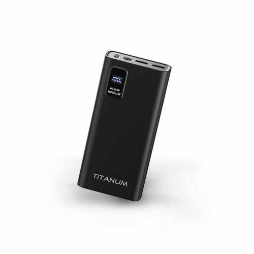 Повербанк 727S 20000mAh 22.5W Black, TITANUM