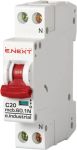 Автоматичний вимикач E.Next e.industrial.mcb.60.1N.C20.thin 20А 1P+N C 6кА (i0170004)