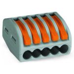 Універсальна 5-провідна клема 0,08-2,5мм.кв сіра, WAGO
