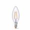 Лампа світлодіодна Filament C37FD 4Вт E14 4100К дімерна, Videx