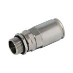 Муфта труба-коробка д.25мм з ущільненням кабеля, IP68, М32х1,5, д.15-21мм, БДК