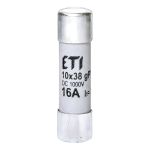 Запобіжник CH 10x38 gPV 16A 1000V 30kA, ETI