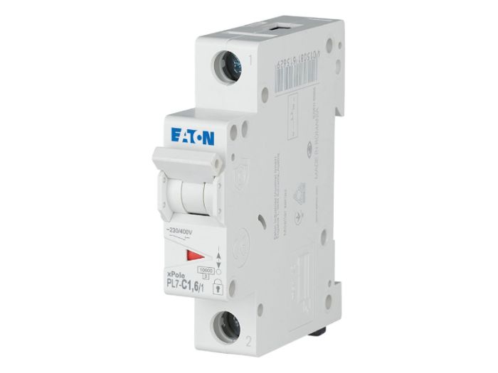 Автоматичний вимикач FAZ C1,6/1 1p С 1,6А 10кА, Eaton