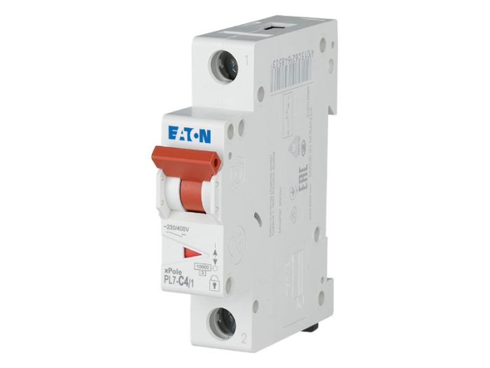 Автоматичний вимикач PL6 C4/1 1p С 4А 10кА, Eaton