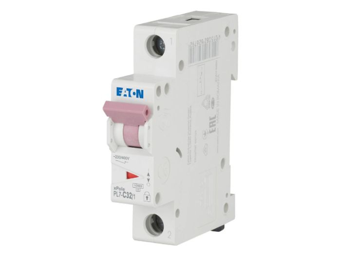 Автоматичний вимикач HL C32/1 1p С 32А 10кА, Eaton