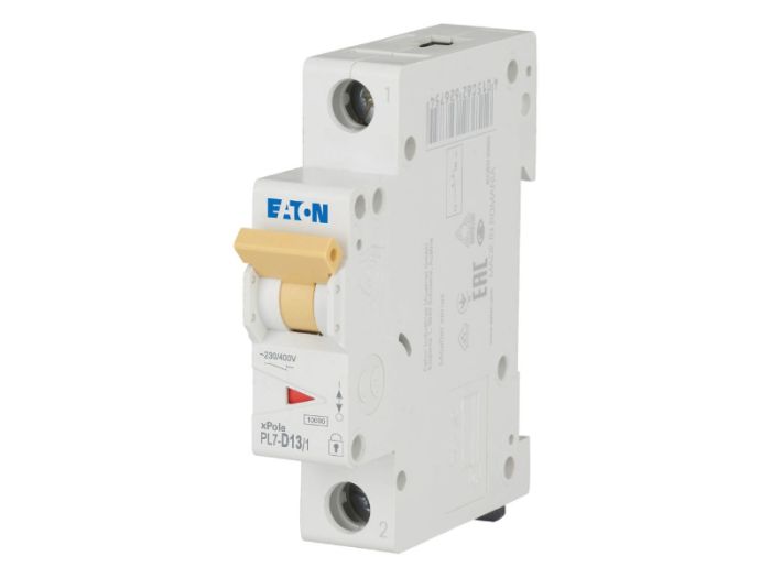 Автоматичний вимикач PL6-D13/1 1p D 13А 10кА, Eaton