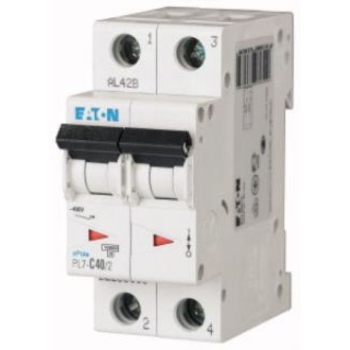 Автоматичний вимикач HL-B40/2 2p B 40А 10кА, Eaton